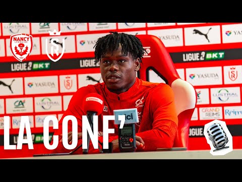 The press conference before the trip to Nancy #J8