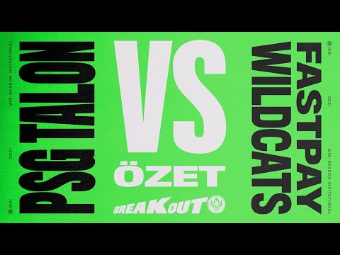 PSG Talon ( PSG ) vs fastPay Wildcats ( IW ) Maç Özeti | MSI 2021 Grup Aşaması 3. Gün