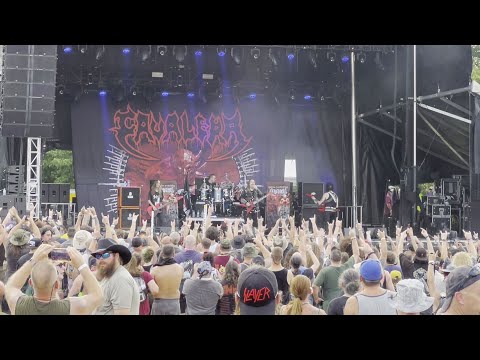 Cavalera Conspiracy Live 9/7/2023 VIR Blue Ridge Rock Festival Alton,VA 60fps