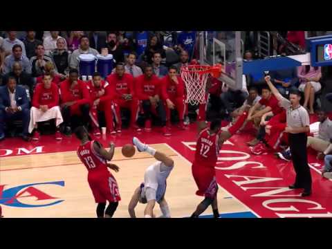 NBA, playoff 2015, Rockets vs. Clippers, Round 2, Game 6, Move 34, Dwight Howard, foul