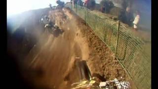 preview picture of video '2ª parte 1ª manga - MX3 Veterans PONTS (Lleida) 20 febrer 2010 Campionat Catalunya Motocross'