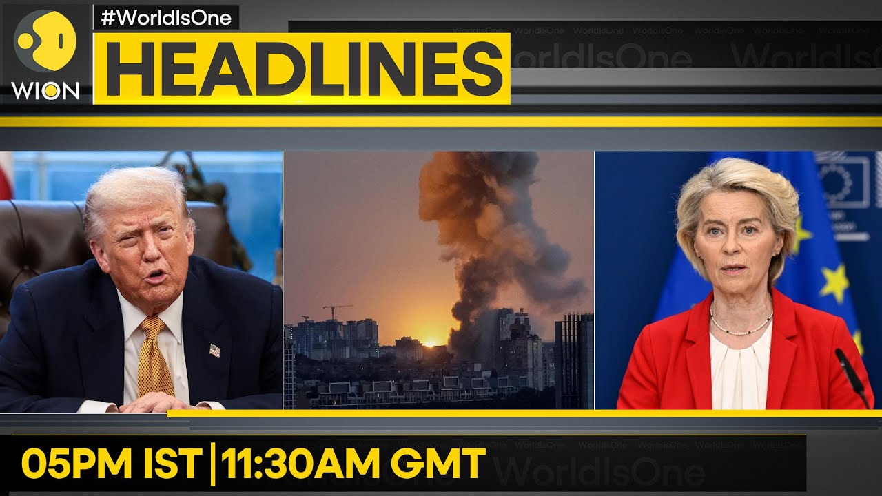 Greenland, Canada in 'New Map' Of US | Farmers Protest Outside EU Parliament | WION Headlines