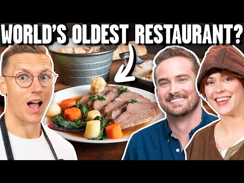 Recreating Dinner From The World's OLDEST Restaurant (ft. Max Miller)