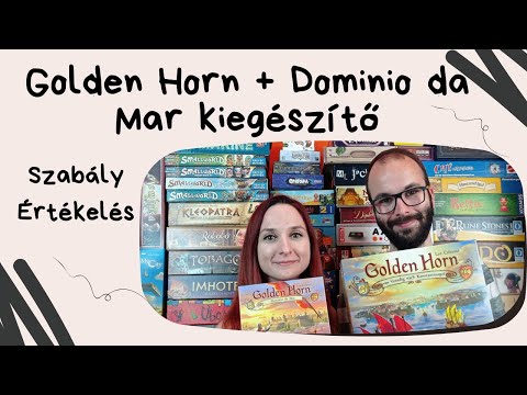 Golden Horn + Dominio da Mar kiegészítő játékbemutató és szabályismertető - Társasozz Okosan!