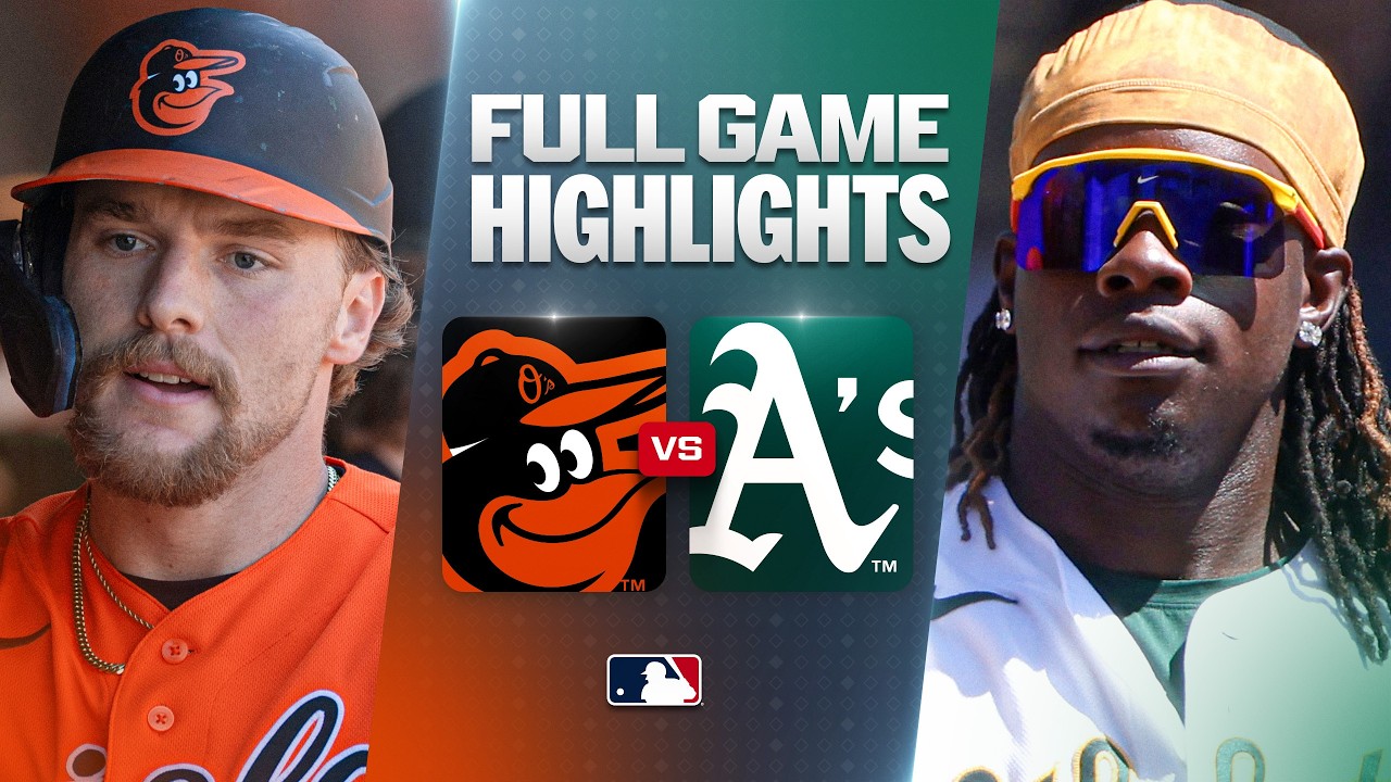 ORIOLES vs. ATHLETICS: Official Full Game Highlights (August 30) | 2026 MLB Season
