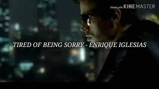Tired Of Being Sorry - Enrique Iglesias (Subtitulada al español)
