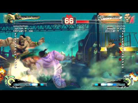 AE 2012- ramonbottom (Zangief) Vs GaSsToN (Balrog) PSN Ranked