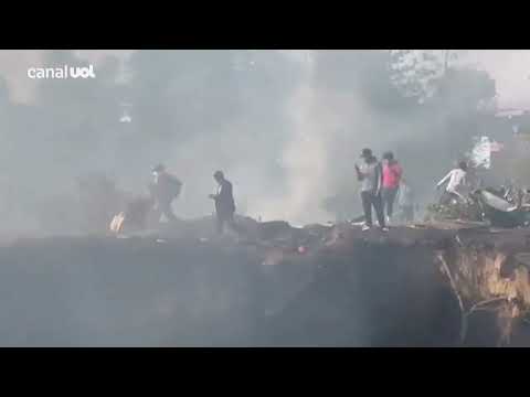 Desastre no Nepal | avião cai com 72 passageiros