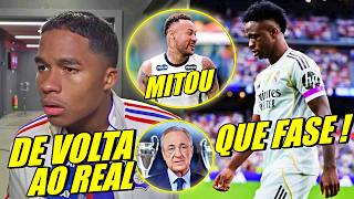 ENDRICK DE VOLTA AO REAL ! REAÇÃO DE VlNl JR SUBSTITUIDO ! NEYMAR MITANDO NO TREINO E MAIS