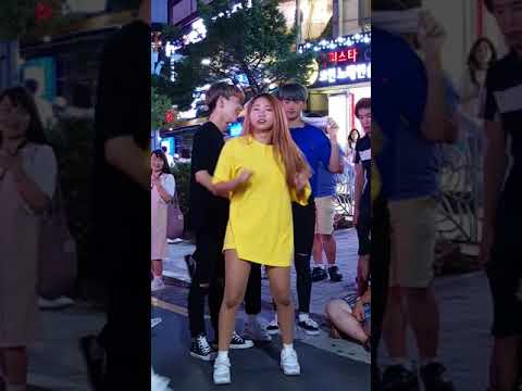 2018.8.12&걷고싶은거리&홍대&공차앞&버스킹&여성댄스팀&Diana(지윤)&by큰별