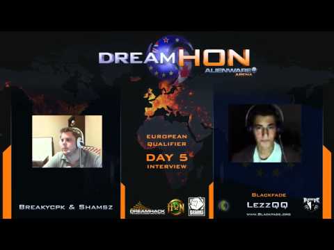 DreamHoN EU Qualifiers Grand Finals Post Game Interview - [BxF]LezzQQ