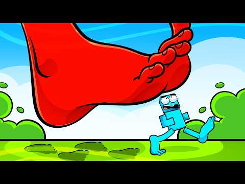 Preciso Crescer MEU PÉ no MINECRAFT! 👾