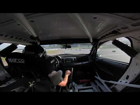 Grzegorz Waszkowski waszka onboard Mitsubishi Lancer Evo X SuperOES Tor Kielce 26.10.2019