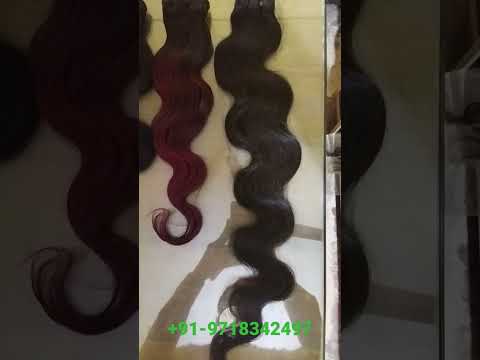 Brazilian virgin remy snake wave hair