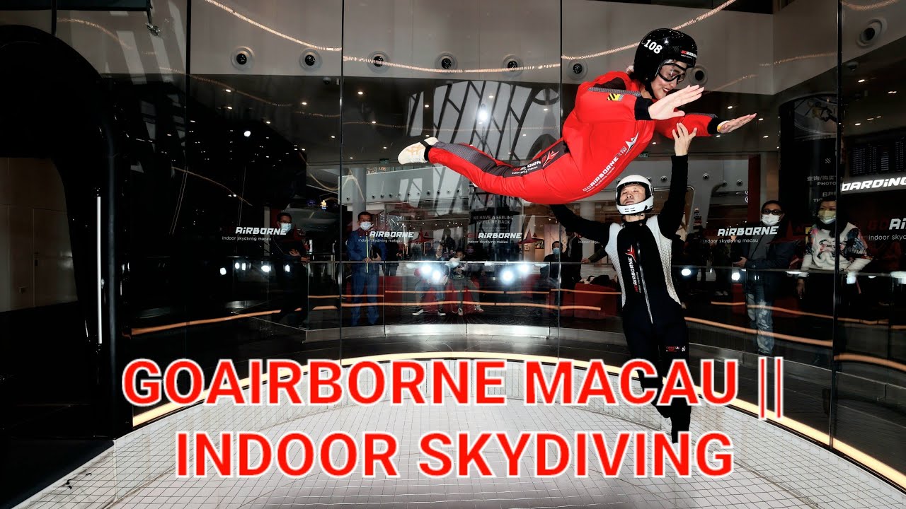 Experience the rush of wind and flight at GoAirborne Indoor Skydiving