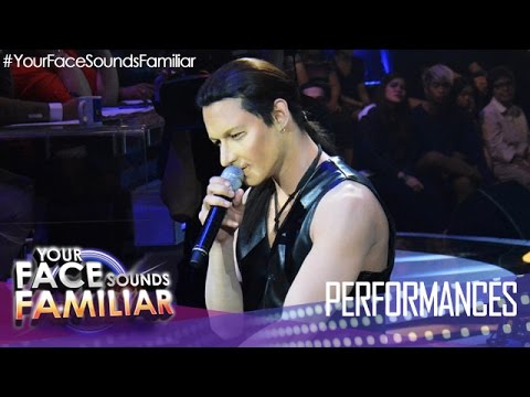 Your Face Sounds Familiar: Michael Pangilinan as Bono of U2 - "With Or Without You"