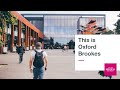 This is Oxford Brookes | Oxford Brookes University