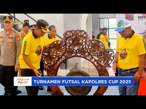 KAPOLRES METRO TANGERANG KOTA BUKA TURNAMEN FUTSAL KAPOLRES CUP 2025