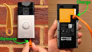 How To Remove Ring Doorbell & Charge - Ring Doorbell How To Charge