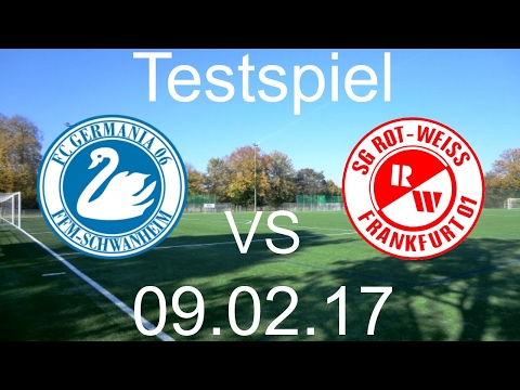 SG Rot-Weiss Frankfurt II - Germania Schwanheim | 09.02.2017 | Testspiel der 1. Mannschaft
