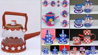 Most Amazing Way to Reuse Plastic Bottle | Plastic Bottle Teapot Crafts | Plastic Bottle Craft Ideas