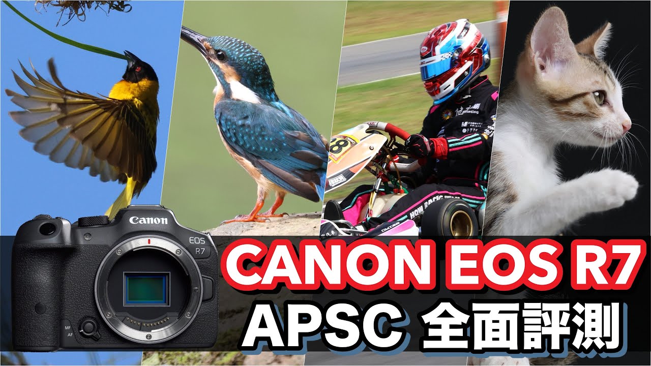 性能APS-C旗艦再臨！Canon EOS R7 全面評測 4K UHD【#FurchLab攝影實驗室】