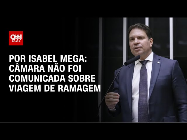 Câmara diz que não foi comunicada sobre saída de Ramagem do Brasil | LIVE CNN