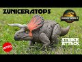 Jurassic World Rebirth Strike Attack Zuniceratops Mattel Jurassicworldrebirth