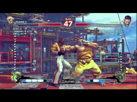 HERU_X (Gouken) Vs bizzyrok (Dudley) SSF4 AE Ranked Matches - PSN