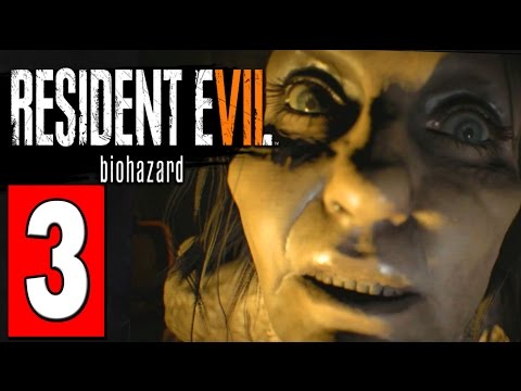 RESIDENT EVIL 7 Walkthrough Part 3 GET 3 DOG HEADS / FIND THE PROCESSING AREA ENTRANCE