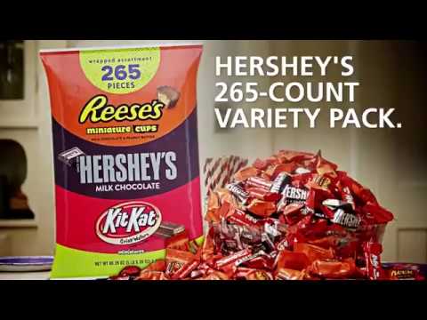 Never run out of candy with this HERSHEY'S variety pack *YOU'LL NEED A BIGGER BOWL*