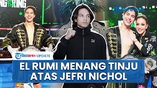 Hanya Butuh Waktu 38 Detik, El Rumi Kalahkan Jefri Nichol dalam Adu Tinju Superstar Knockout di JICC