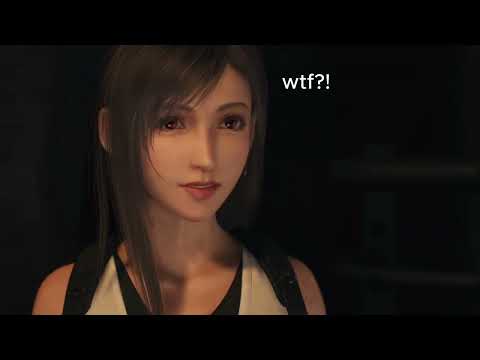 Jealous Tifa, Cloud and Aerith 'kind of' date and Angry Barret in 1 minutes - FF7 Rebirth Moments