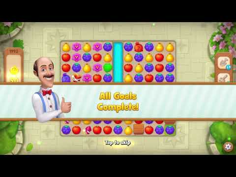 Gardenscapes 1993 Level - 18 moves - NO BooSTERS