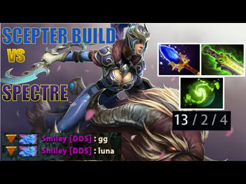 "GG LUNA"  LUNA vs. SPECTRE DOTA 2 | SCEPTER + ETHEREAL+ REFRESHER BUILD