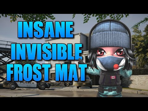INSANE *NEW* INVISIBLE FROST MAT TRICK TUTORIAL |  ARMORED CAM BAIT | Rainbow Six Siege
