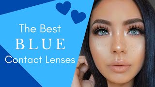The Best Blue Colored Contact Lenses | lens.me