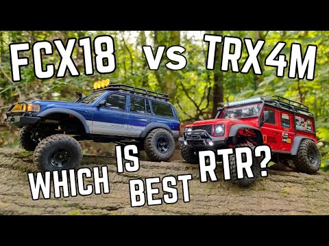 Which One Should YOU Buy? - FMS FCX18 vs Traxxas TRX4M Detailed Comparison