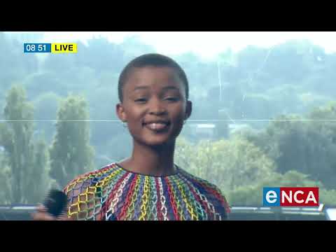 Afro Pop sensation Sibahle Cele performs live in studio