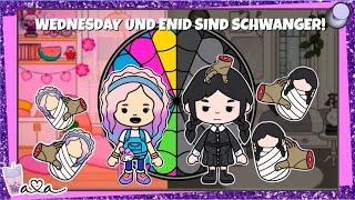 Was passiert, wenn Wednesday und Enid schwanger sind! 😱 Traurige Toca Boca Story 💜 Alles Ava Gaming