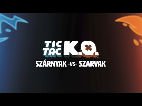 Tic Tac K.O.: szárnyak vs szarvak társasjáték bemutató  - Gémklub