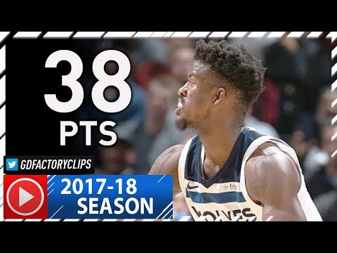Jimmy Butler Full Highlights vs Sixers (2017.12.12) - 38 Pts