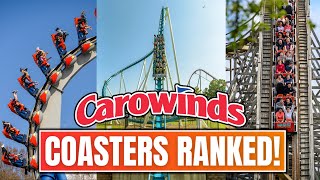 The Roller Coasters of Carowinds - Ranked From Worst To Best!