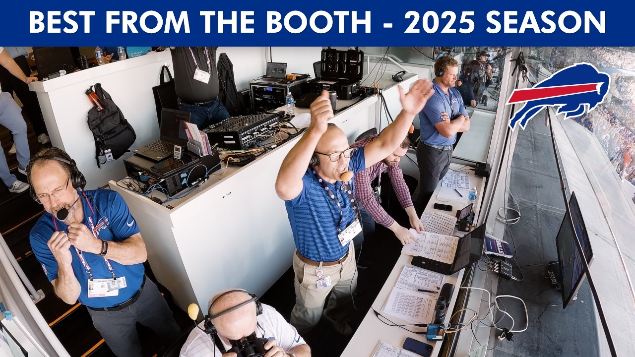 Relive The BEST From The 2025 Season From The Broadcast Booth! | Buffalo Bills