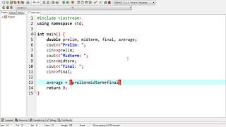C++ Average Grade