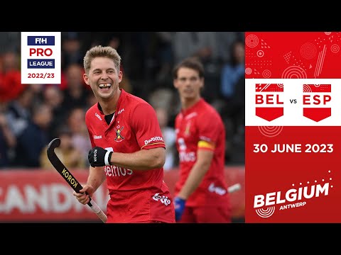 FIH Hockey Pro League 2022-23: Belgium vs Spain (Men, Game 1) - Highlights