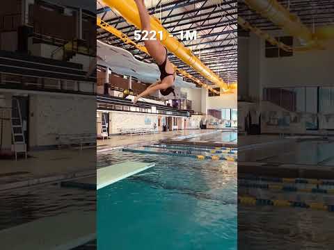 Back Somersault 1/2 Twist - 5221D 1 Meter - Back Twister - MRDC RIPFEST