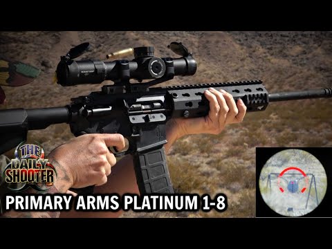 Primary Arms Platinum 1-8 With Raptor A2 ACSS Reticle FFP