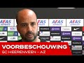 Jansen: 'Trappen nieuwe competitie af' | Voorbeschouwing Heerenveen - AZ