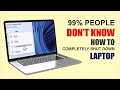 How To Completely Shut Down Laptop Computer In A Unique Way